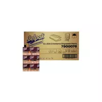SELPAK PRO EKSTRA Z Katlamalı Havlu 21,5x24cm 200'lü 12 paket